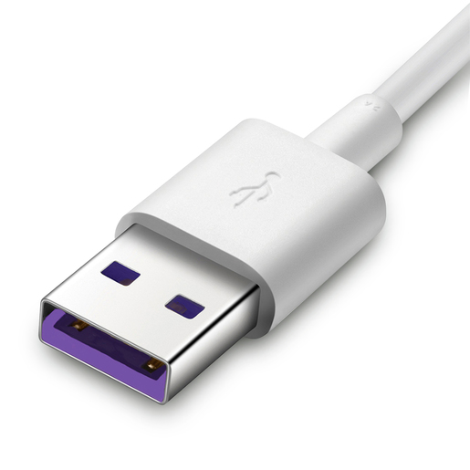 Cable USB a Tipo-C Huawei Super Charge AP71 / 1 m / Blanco 