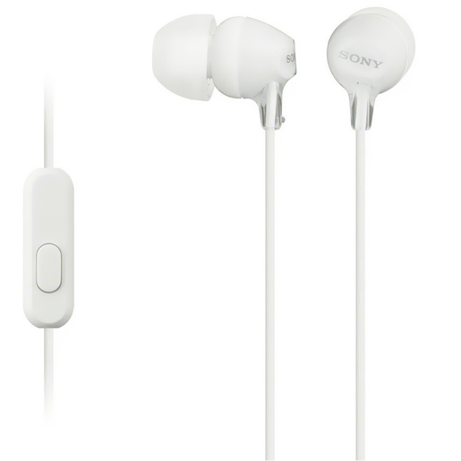 Audífonos Sony EX14AP / In ear / Blanco Audífonos Sony EX14AP / In ear / Blanco
