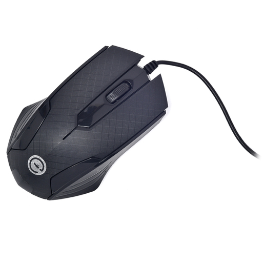 Mouse Alámbrico Easy Line EL994121 / Negro / USB