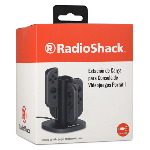 Estación de Carga para Joy Con 4 en 1 RadioShack / Nintendo Switch Estación de Carga para Joy Con 4 en 1 RadioShack / Nintendo Switch