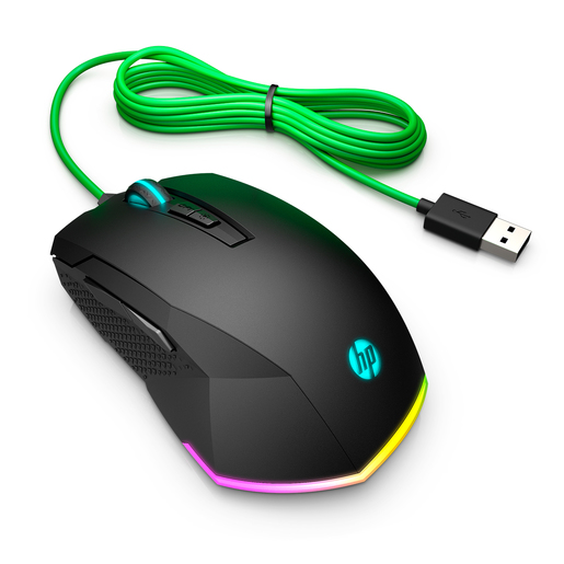 Mouse Gamer Alámbrico Hp Pavillion 200 / Negro / USB