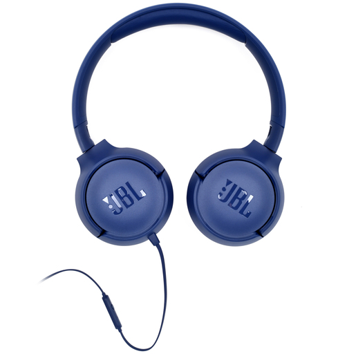 Audífonos de Diadema Tune 500 JBL Pure Bass Sound Azul