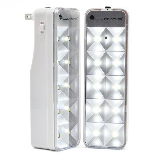 Juego de Lámparas Led de Emergencia Lloyds LP 315 / Blanco / 2 piezas Juego de Lámparas Led de Emergencia Lloyds LP 315 / Blanco / 2 piezas