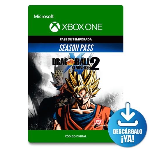 Dragon Ball Xenoverse 2 Season Pass / Pase de temporada digital / Xbox One / Descargable