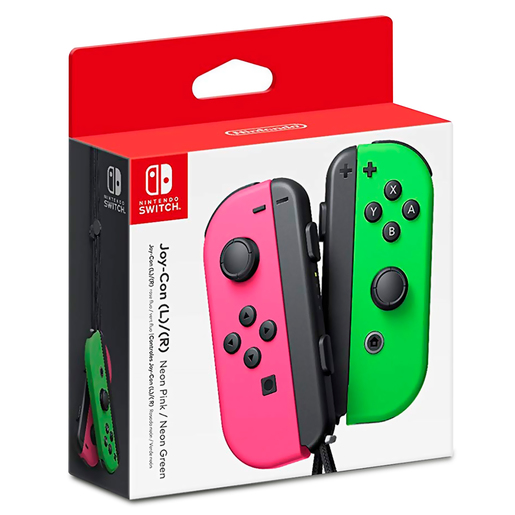 Controles Joy Con Neon Pink and Green / Nintendo Switch