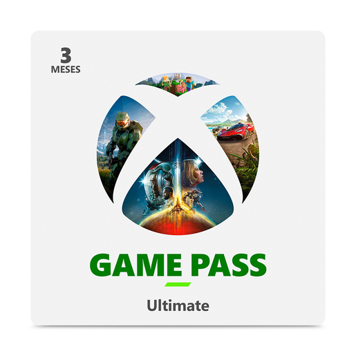 Xbox Game Pass Ultimate / Suscripción 3 meses / Xbox One / PC / Descargable