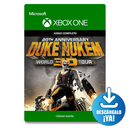 Duke Nukem World 3D Tour 20th Anniversary / Juego digital / Xbox One / Descargable Duke Nukem World 3D Tour 20th Anniversary / Juego digital / Xbox One / Descargable