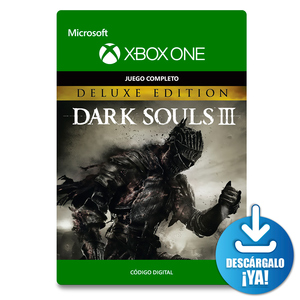 Dark Souls III Deluxe Edition / Juego digital / Xbox One / Descargable Dark Souls III Deluxe Edition / Juego digital / Xbox One / Descargable