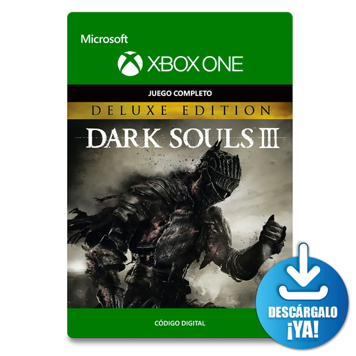 Dark Souls III Deluxe Edition / Juego digital / Xbox One / Descargable