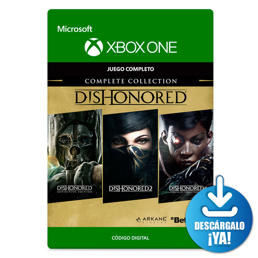 Dishonored Complete Collection / Juego digital / Xbox One / Descargable Dishonored Complete Collection / Juego digital / Xbox One / Descargable