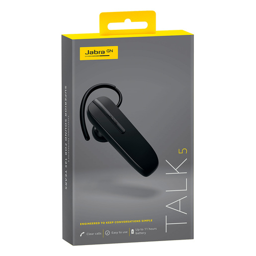 Manos Libres Bluetooth Jabra Talk 5 / Negro Manos Libres Bluetooth Jabra Talk 5 / Negro