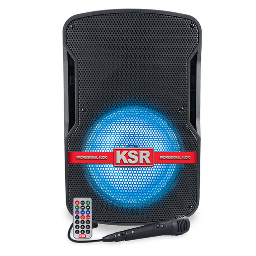 Bafle Kaiser MSA 7908ND / 8 pulgadas / 5000 W / Bluetooth / Negro