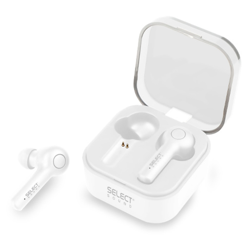 Audífonos Bluetooth Select Sound BTH023 True Wireless / In ear / Blanco