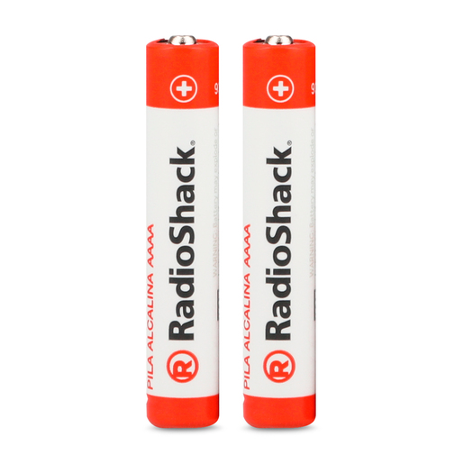 Pilas Alcalinas AAAA RadioShack 2 piezas Pilas Alcalinas AAAA RadioShack 2 piezas